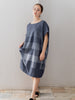 Square Dress with Check Pattern - Archive Sale