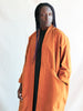 Jacket Big Pockets Strong Orange in ORGANIC Cotton