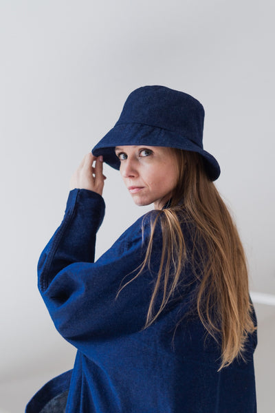 Bucket Hat Blue Denim