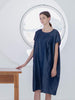 Dress Cocoon in Blue Lyoncell