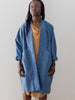Jacket Big Pockets Neutral Blue in ORGANIC Cotton